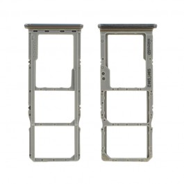 Tiroir sim Samsung A70 Blanc